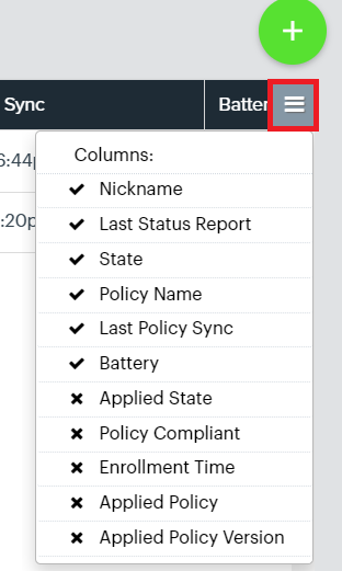 Devices Tab – Android Enterprise – Moki